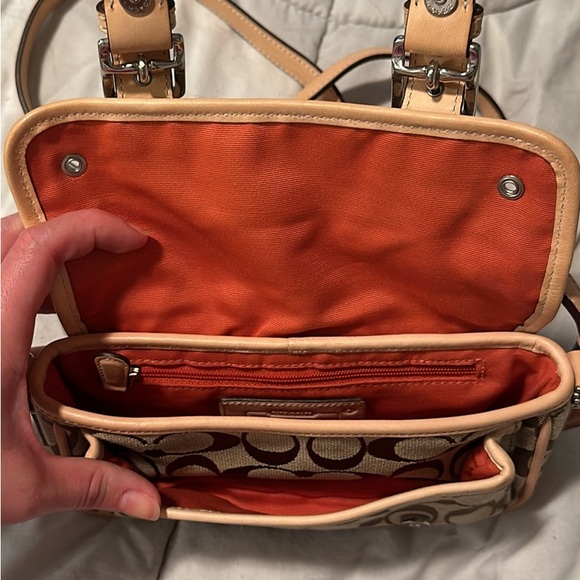 Coach Signature Canvas Crossbody - Picture 2 of 3